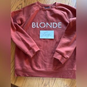 Brunette The Label Rust Sweatshirt